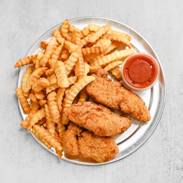 Chicken Nuggets & Fries.