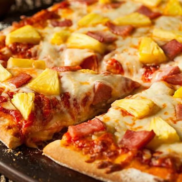 Aloha Hawaiian Pizza.